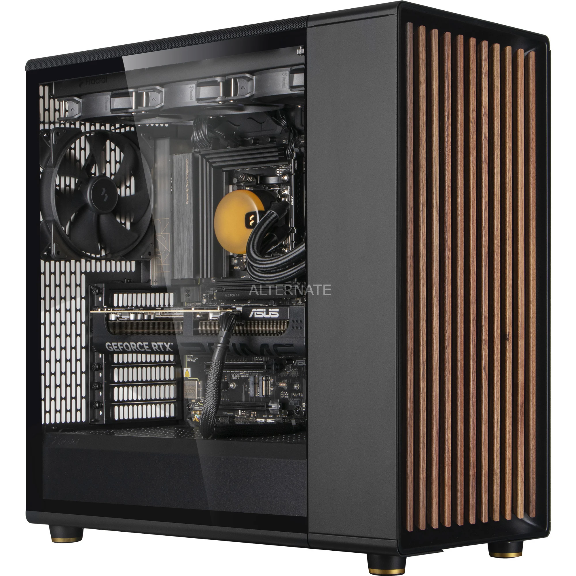 alternate gaming pc design edition rtx 5080 amd ryzen 7 9800x3d 32 gb ram