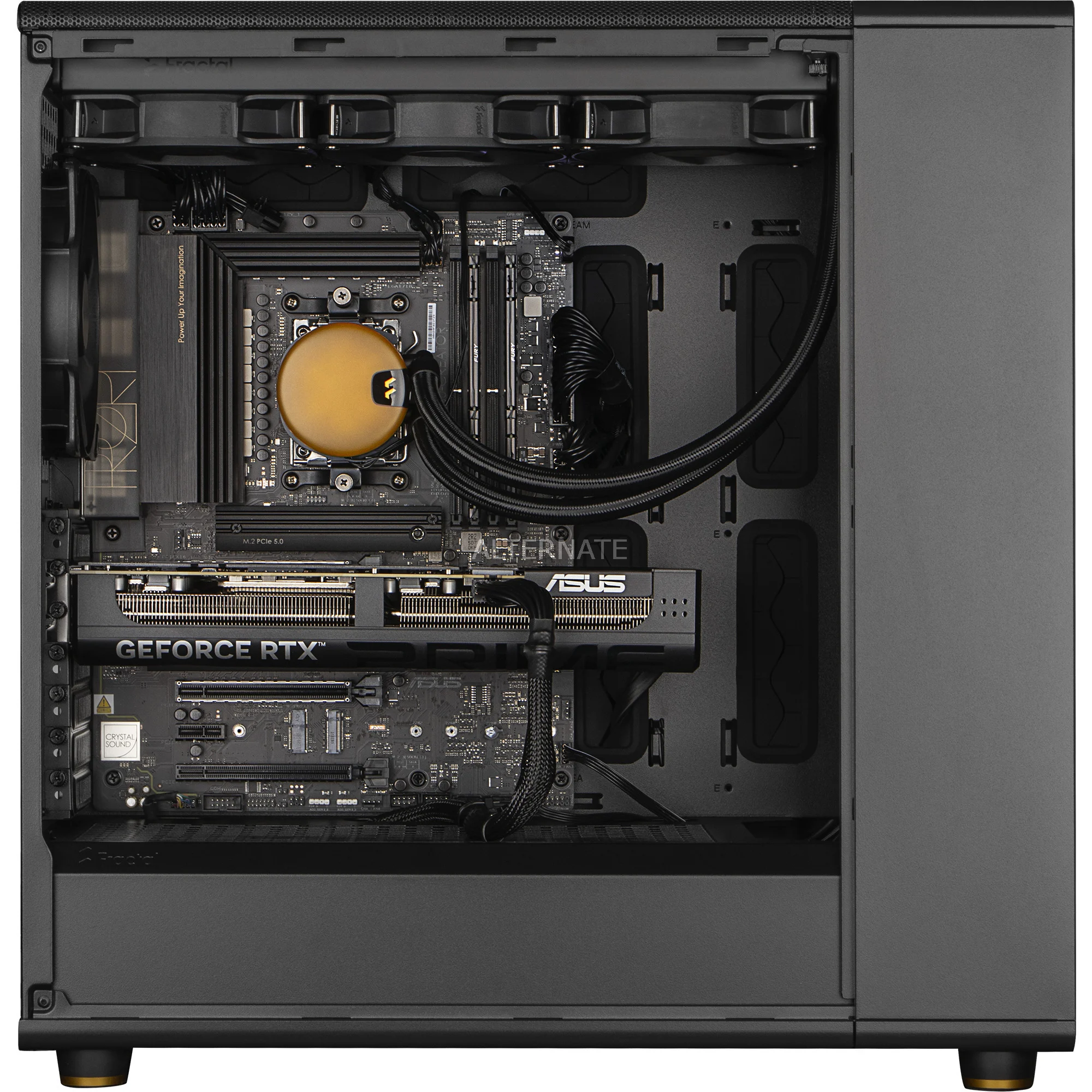 alternate gaming pc design edition rtx 5080 amd ryzen 7 9800x3d 32 gb ram